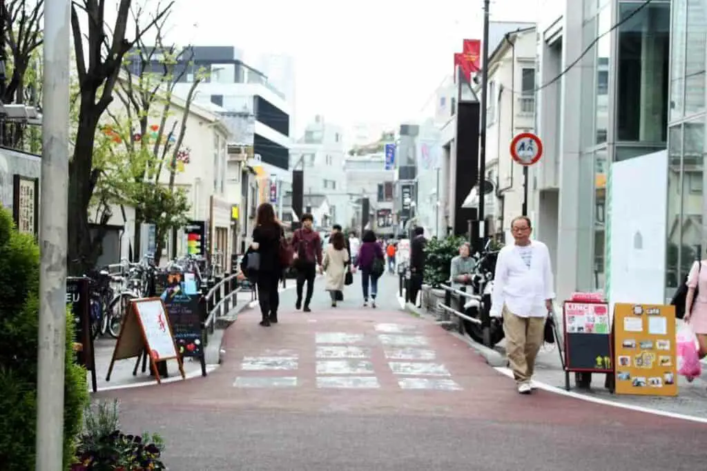 Cat Street (Pedestrians Ally: Food and Shopping)