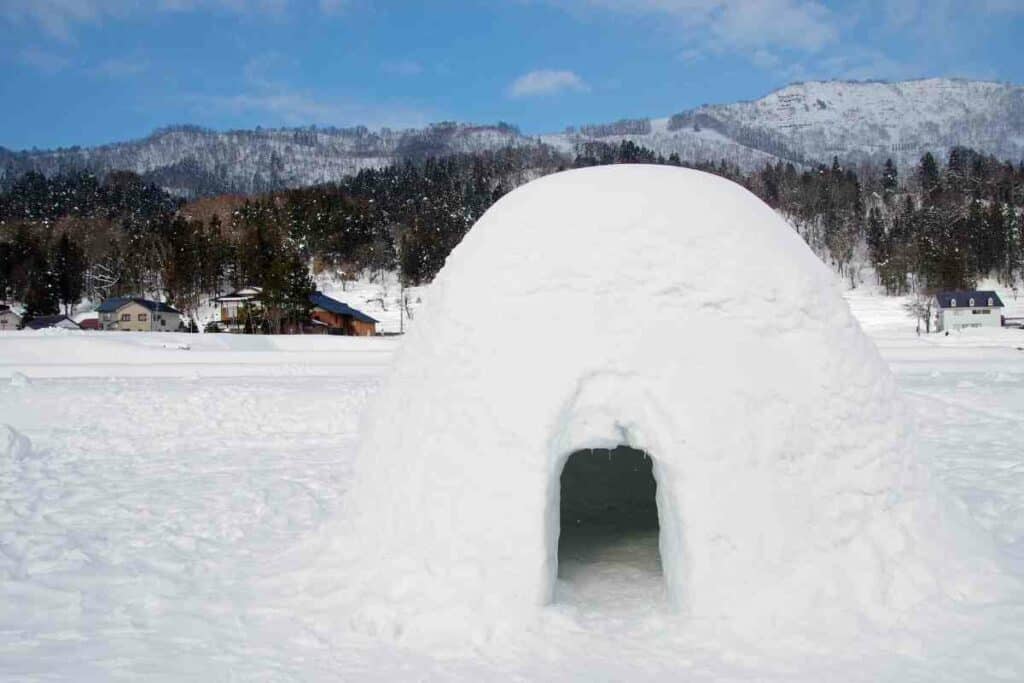 Kamakura No Sato snow huts