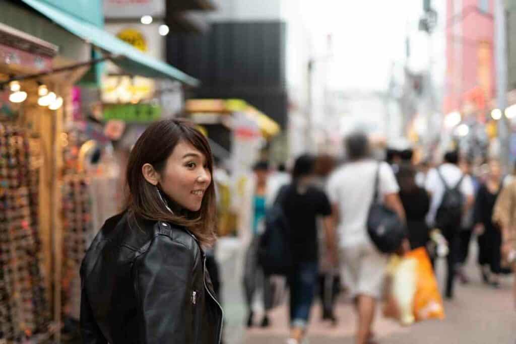 Visiting Takeshita street in Harajuku