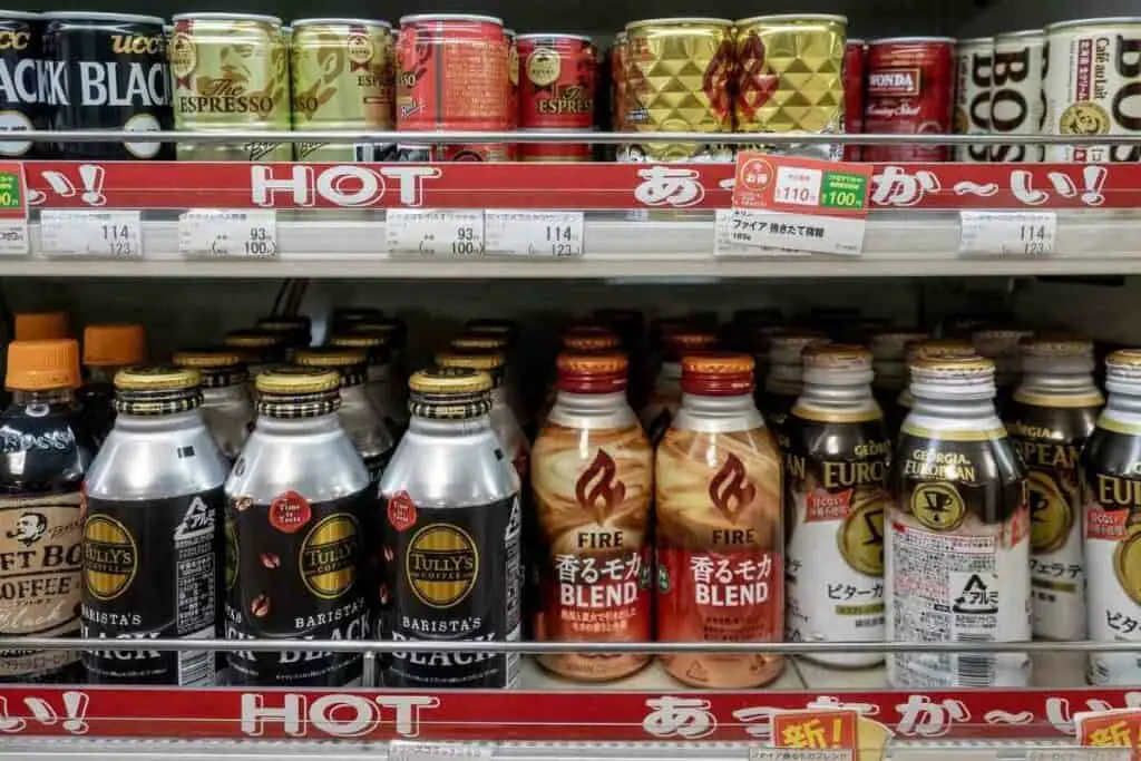 What is the most popular canned coffee in Japan?