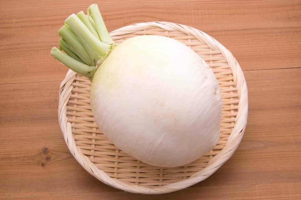 Clean daikon