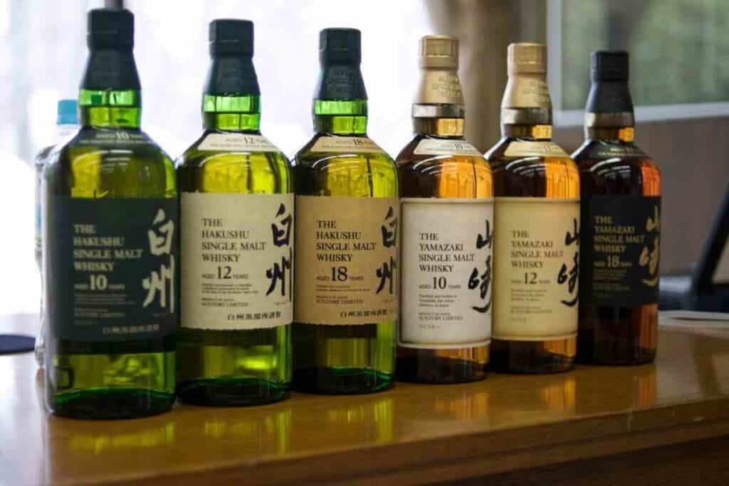 Hakushu Japanese whisky