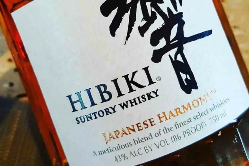 Hibiki Japanese whisky