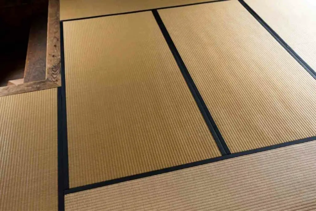Most tatami mats are woven by machine
