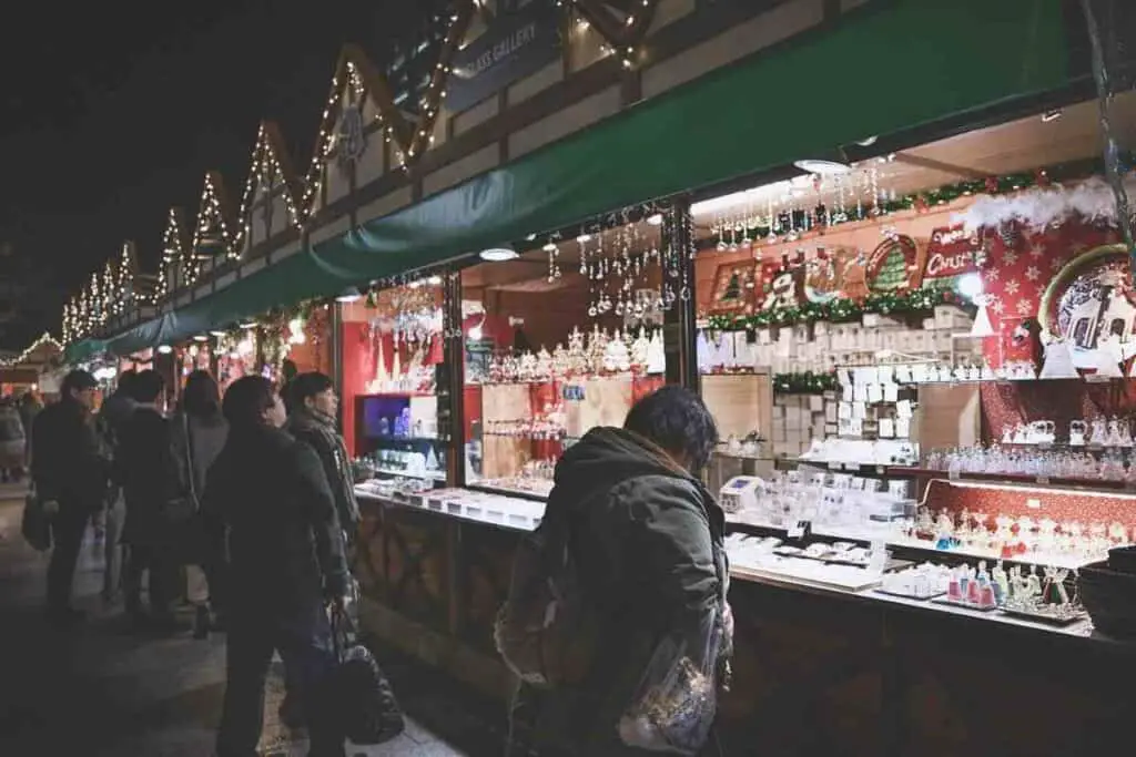 Christmas market Japan