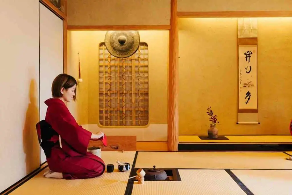 Japanese tea ceremony tips