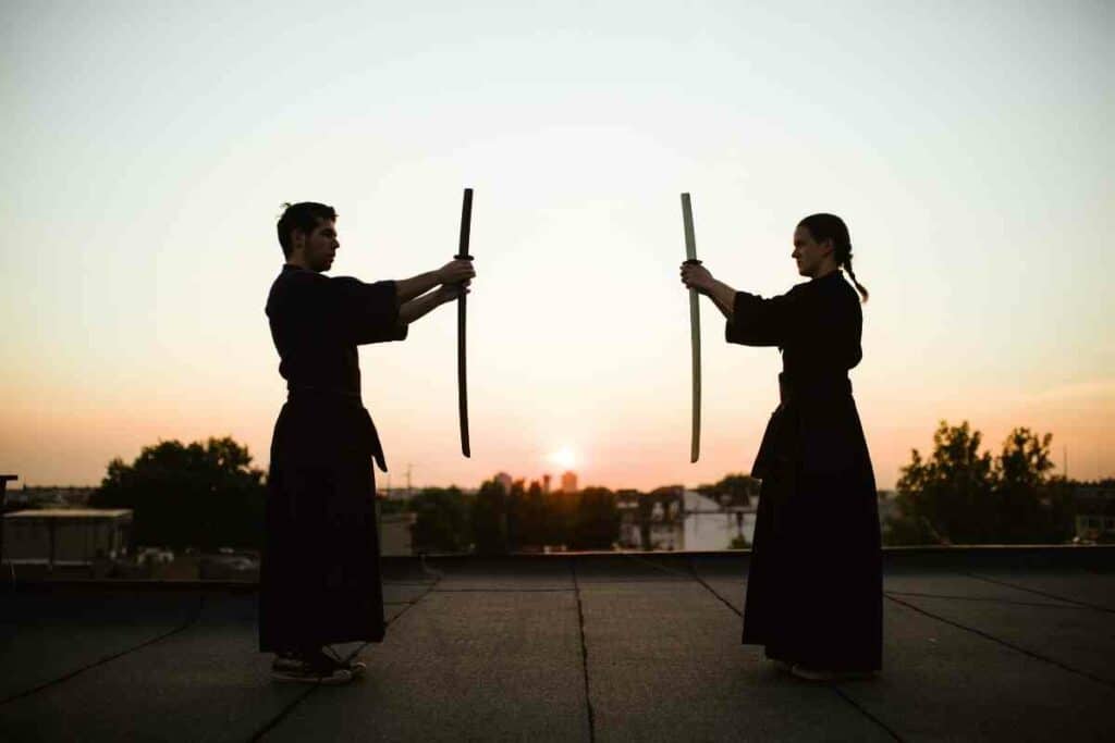 The two main strategies in Kendo