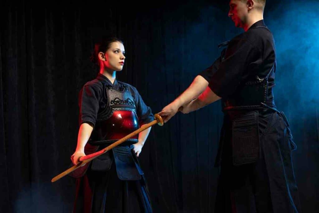 Kenjutsu training process