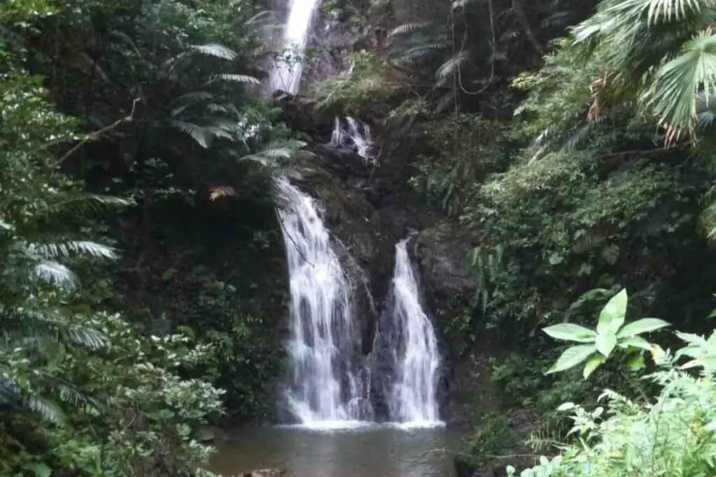 Kijoka Seven waterfalls in Okinawa