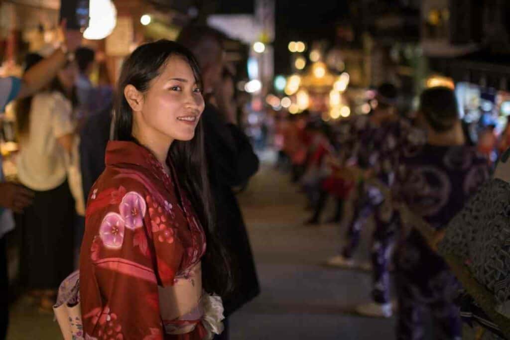 Kimono parades Kyoto