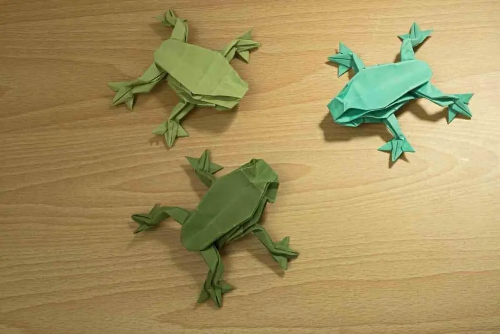 Origami frog meaning