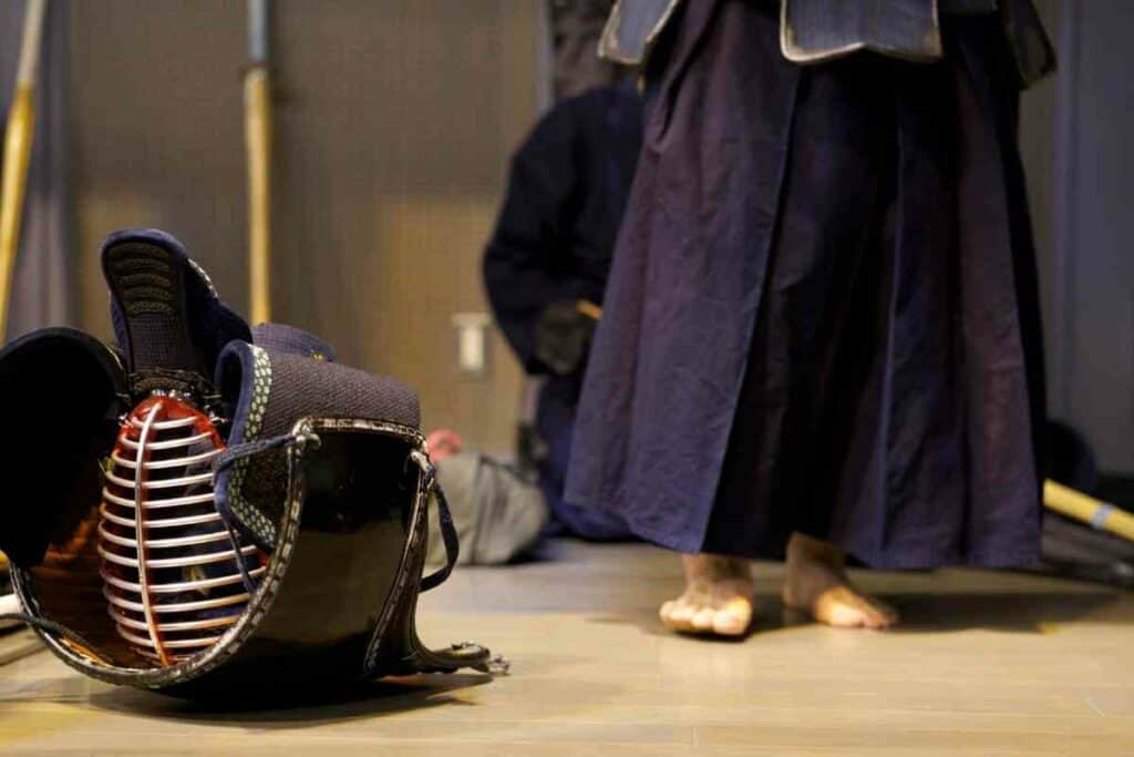 Practice footwork kendo