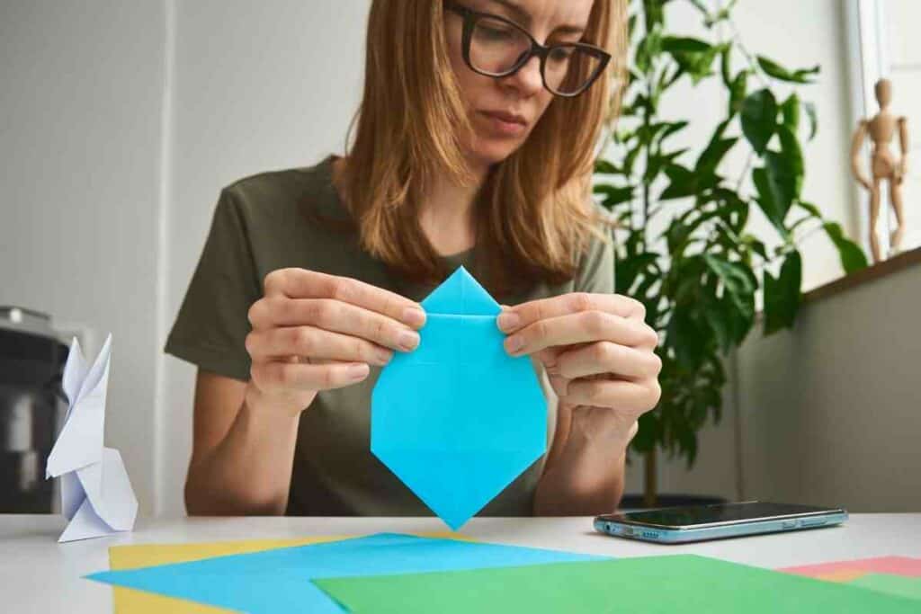 Practicing origami is good for our health
