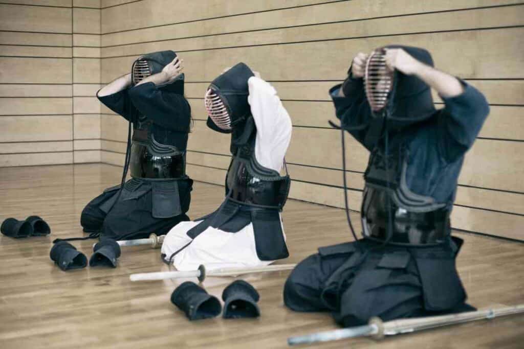 Practice posture kendo