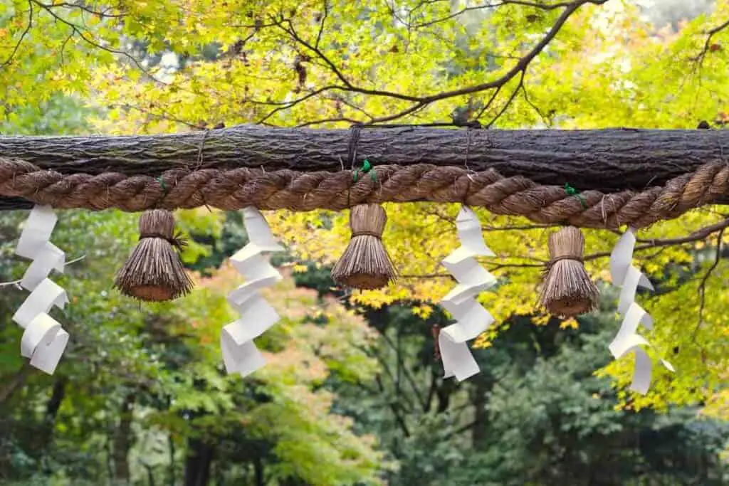 Shimenawa the sacred Rope Shinto meaning