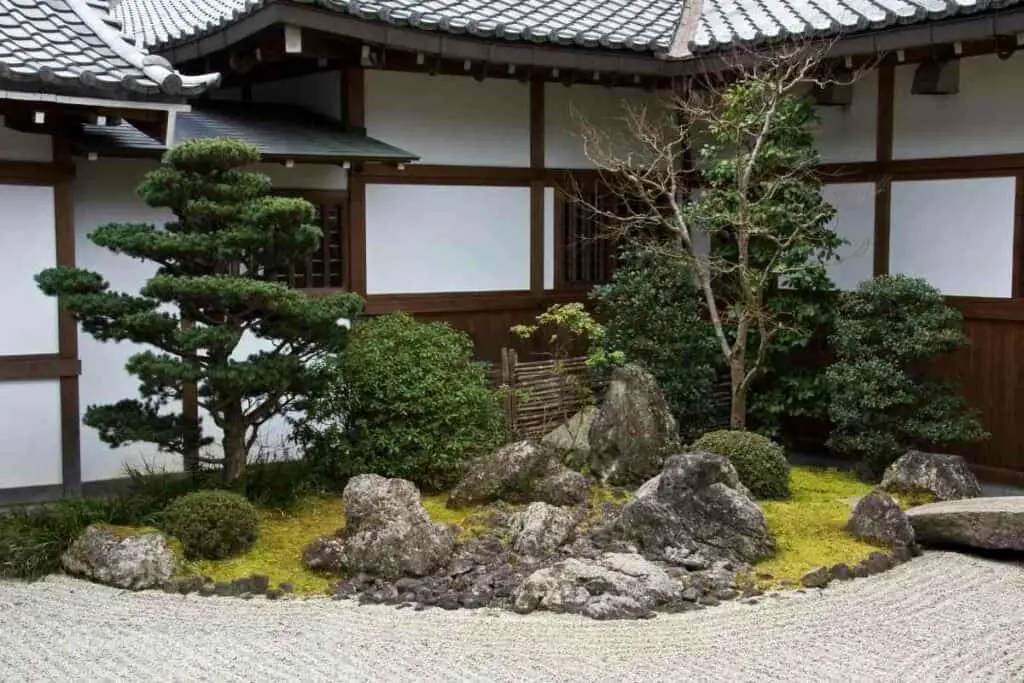 Zen garden Tranquility principle