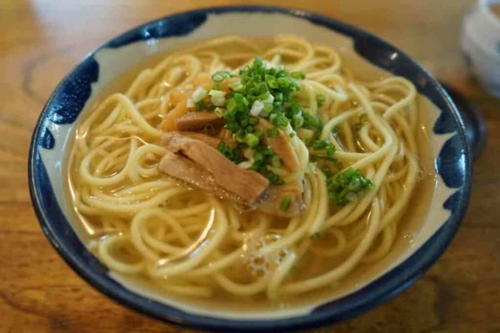 Yaeyama soba noodles