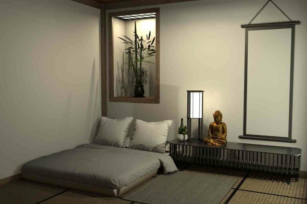 Zen bedroom style