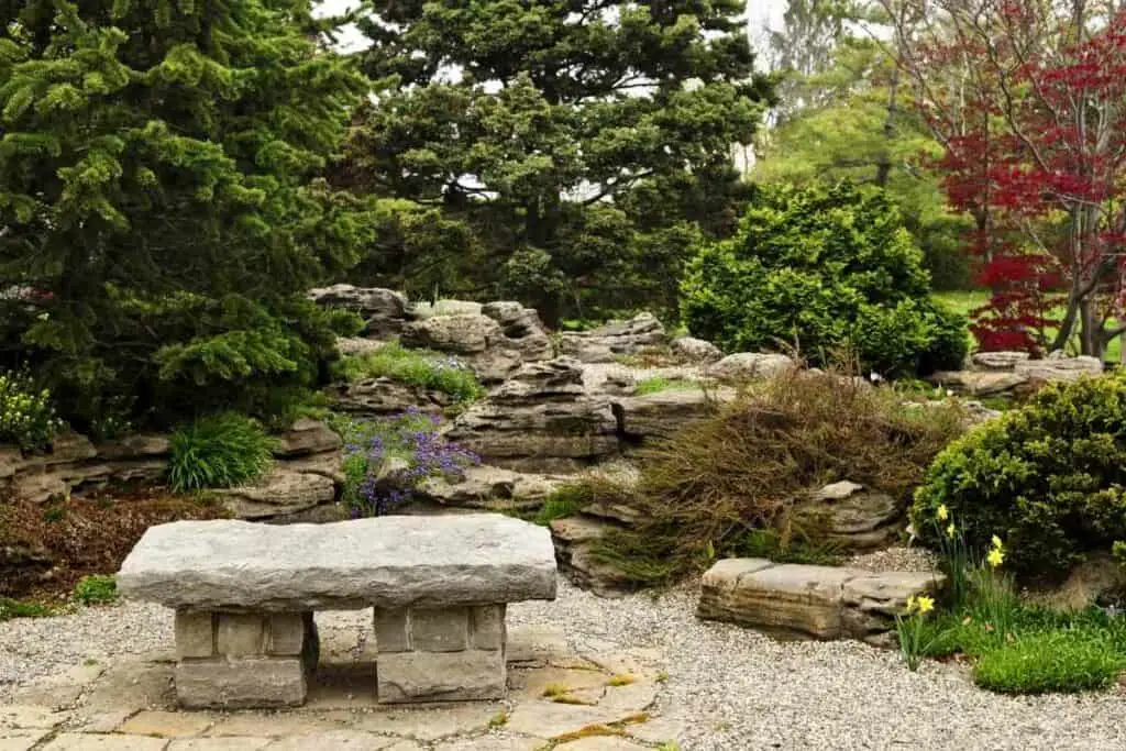 Zen garden asymmetry design