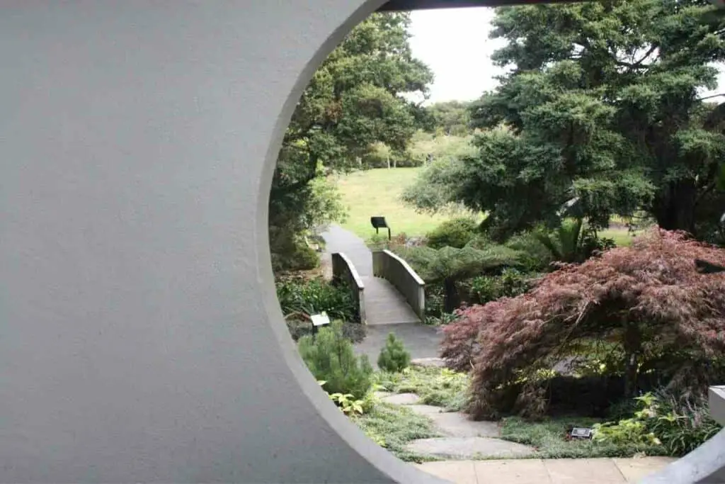 Simple natural Zen garden