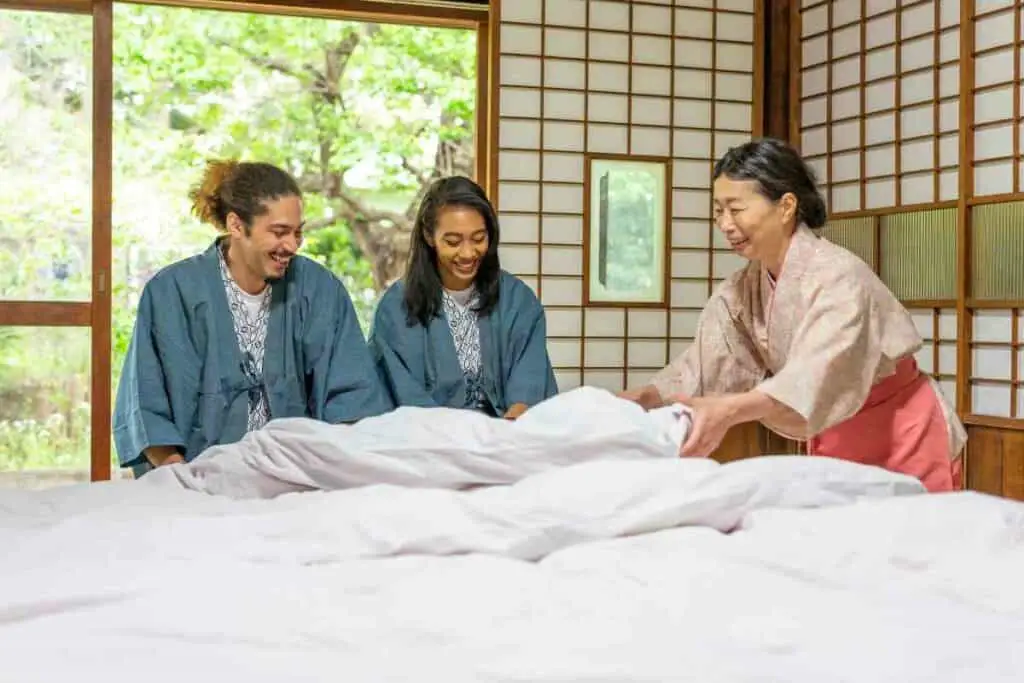 Types of beds in Japan