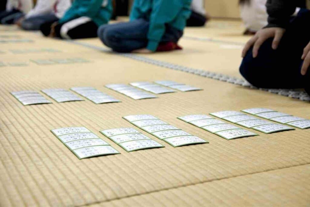 Karuta japanese board game