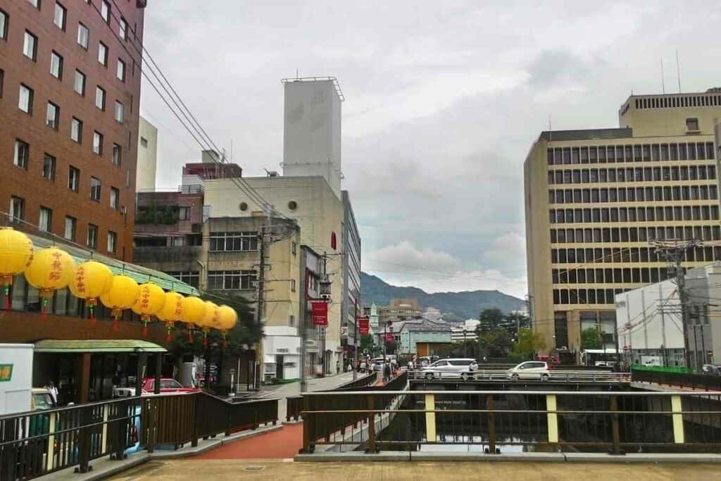 Nagasaki lantern festival in Japan