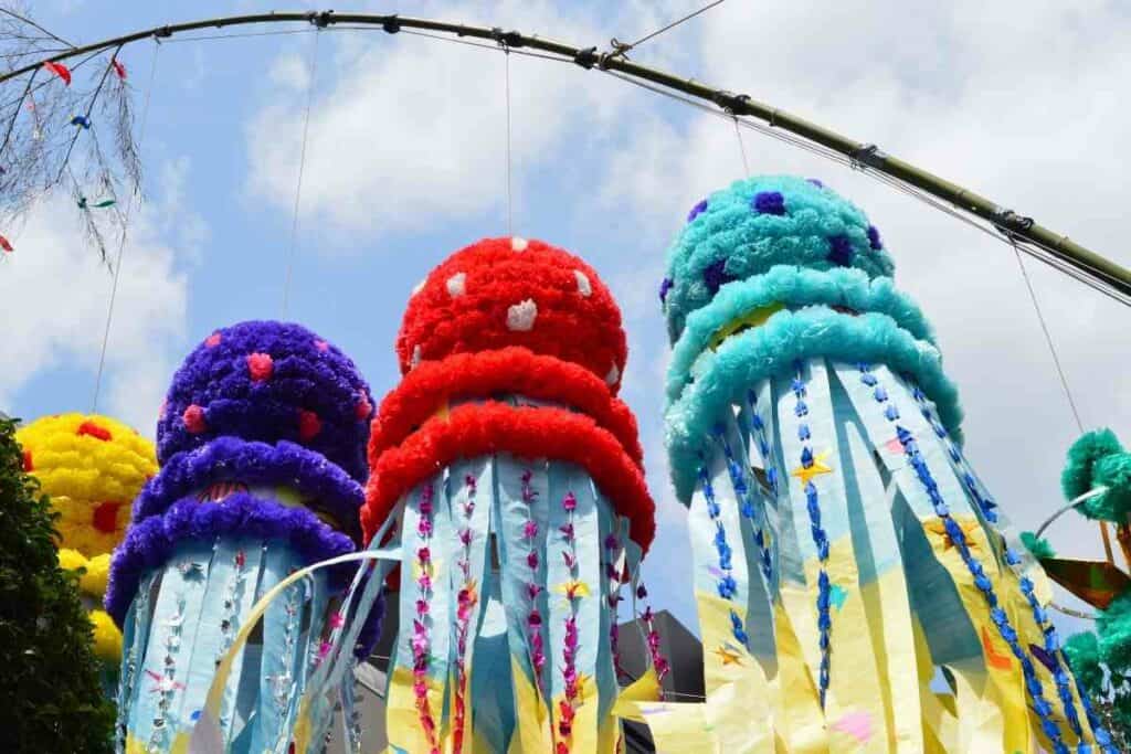 Traditional Tanabata Decorations Fukinagashi