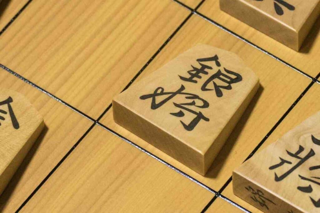 Shogi Silver General - piece size