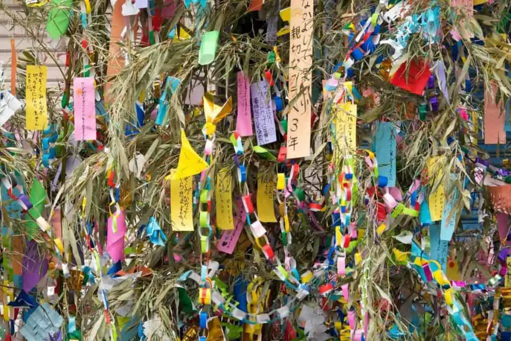 Tanabata tradition in Japan