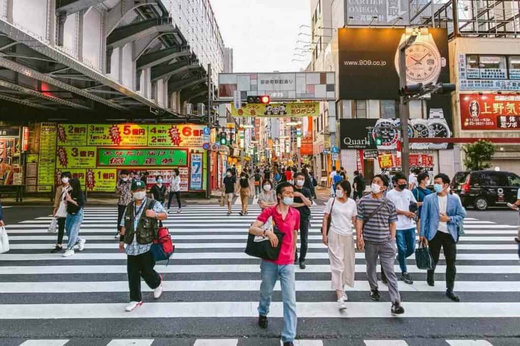 Why do Filipinos go to Japan?