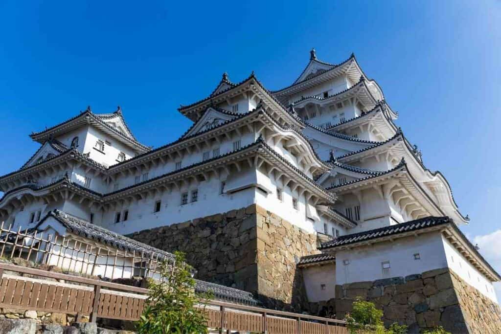 Himeji castle in Japan