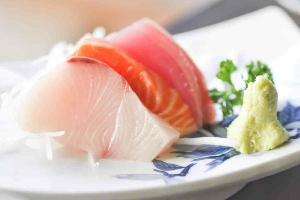 Hirame sashimi type