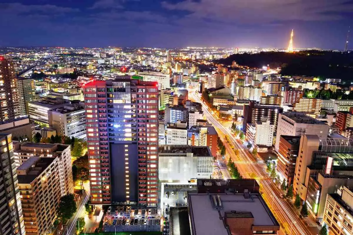 сендай город в японии