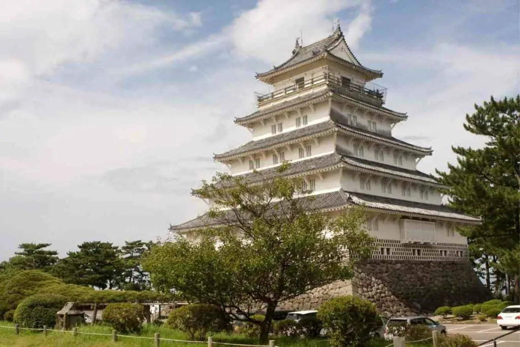 Shimabara castle in Japan