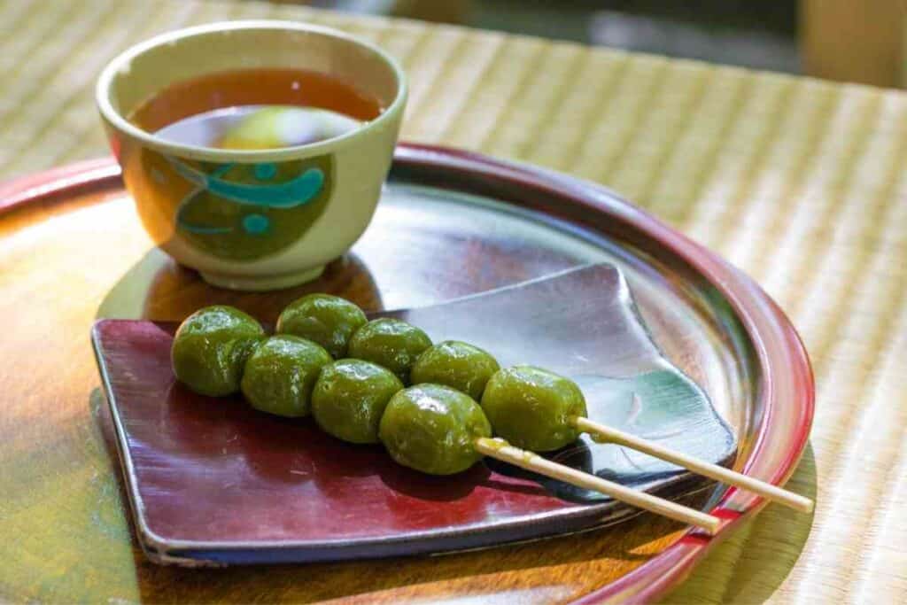 What is Japanese dango food?