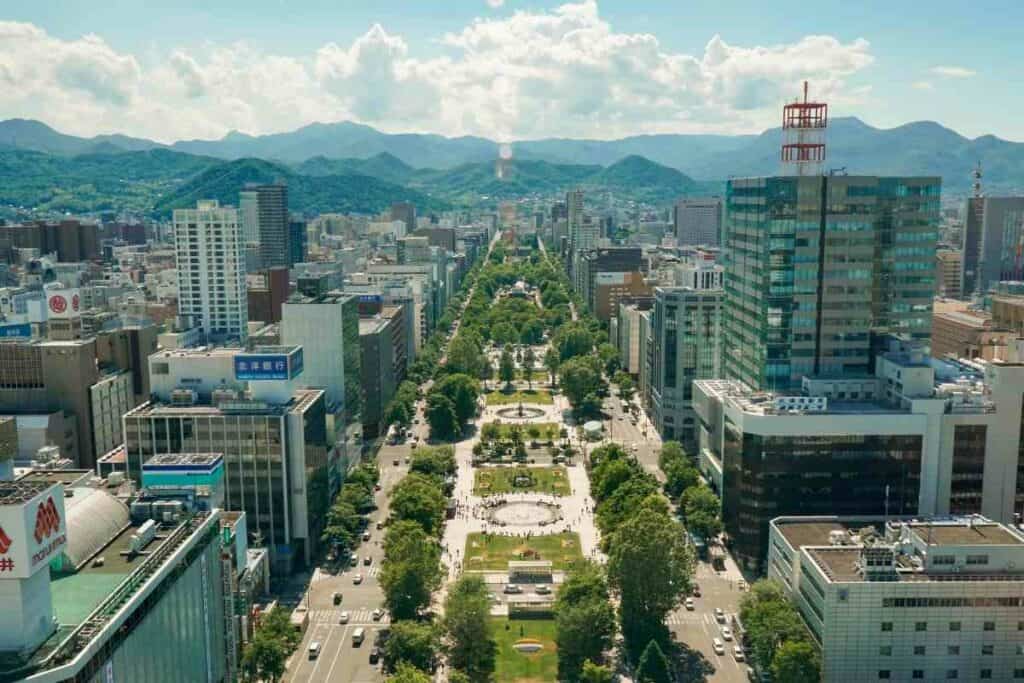 Odori park sapporo