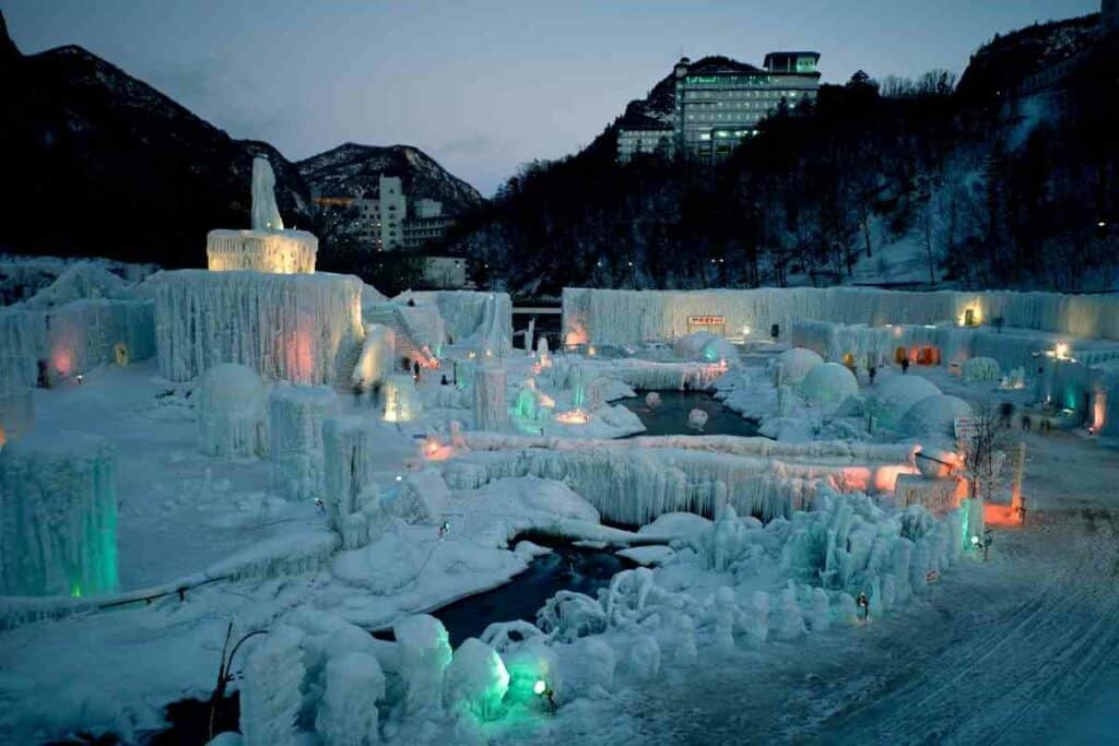 Sounkyo Ice Waterfall Festival guide