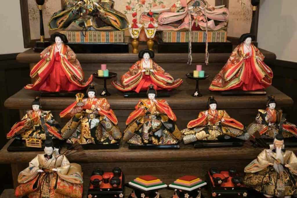 Hina dolls in Japan