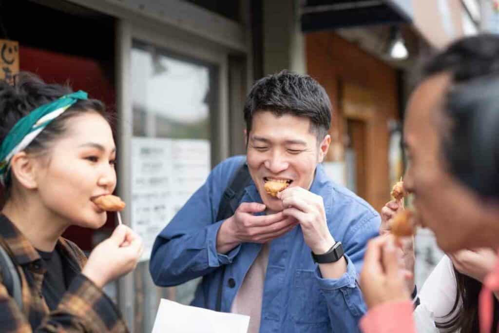 Japanese street foods