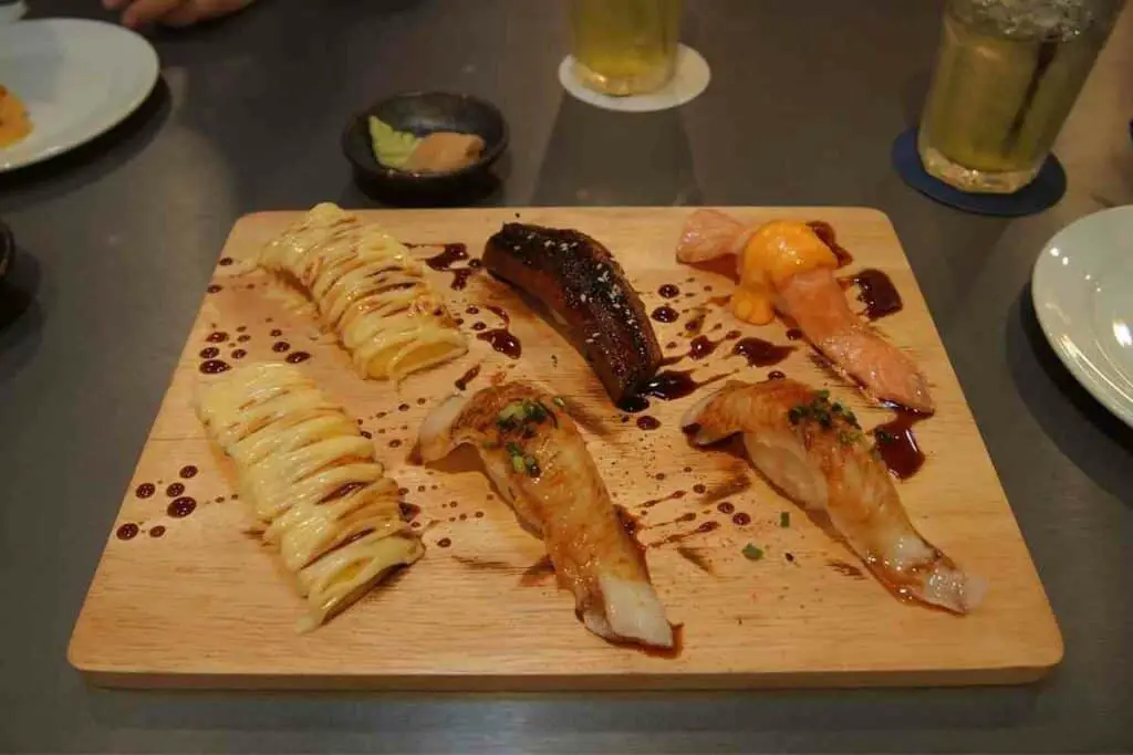 Expensive Omakase sushi