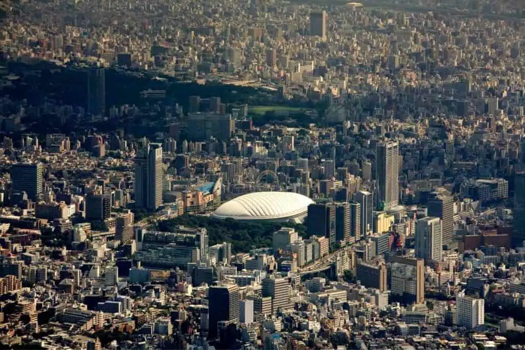Tokyo Dome view