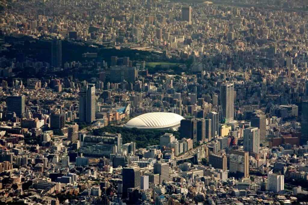 Tokyo Dome view