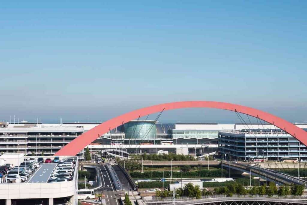 Haneda airport Tokyo daytime