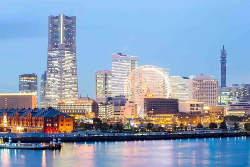 Richest cities in Japan living