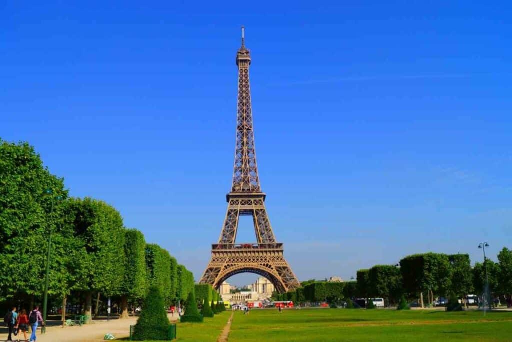 Eiffel tower view