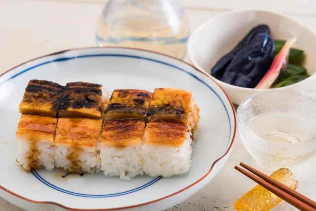 Anago nigiri sushi types