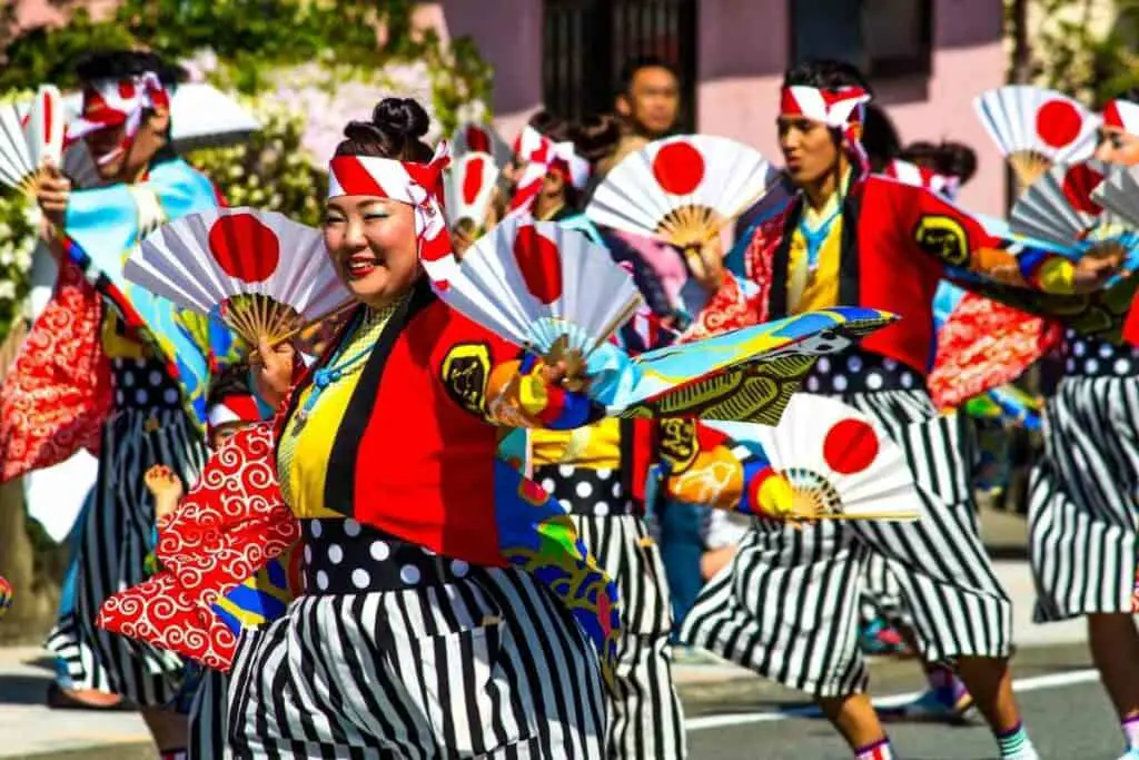 Japanese festivals timeline