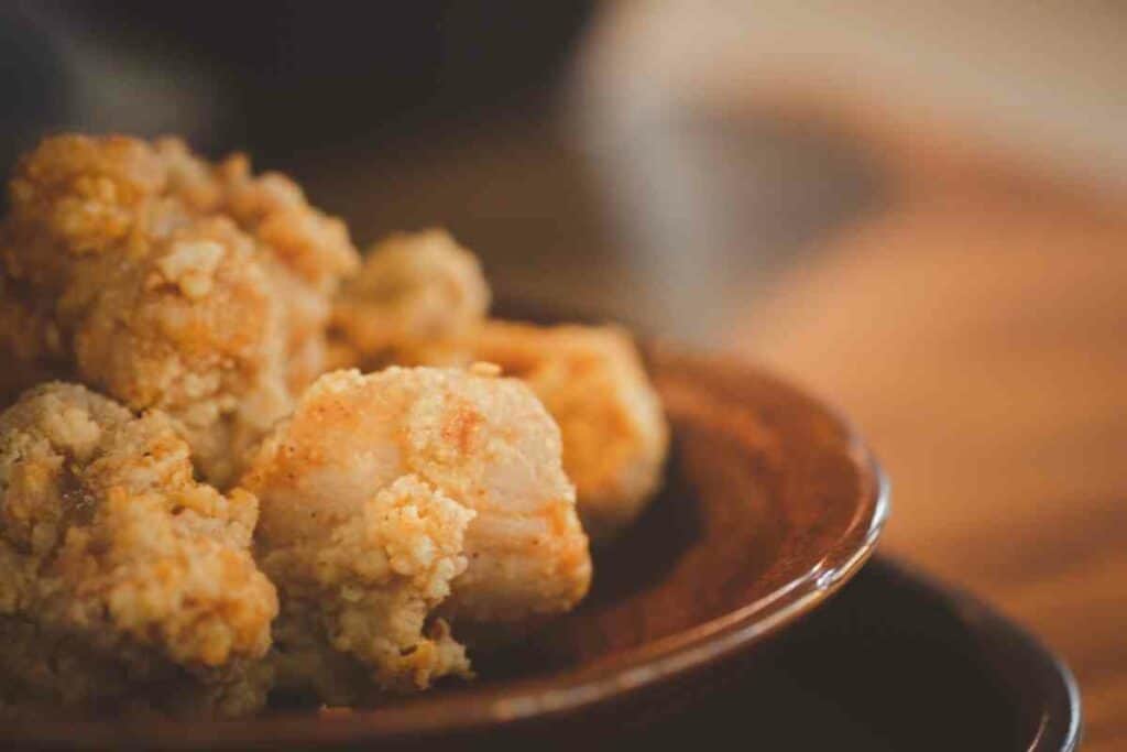 Popular onigiri filling Karaage chicken