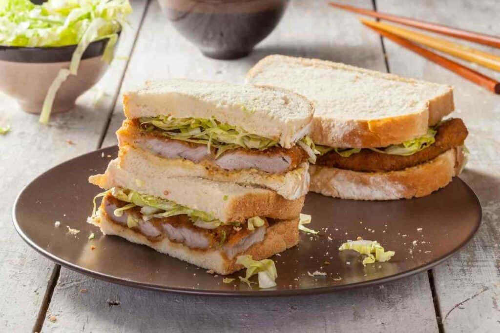 Katsu sando bread